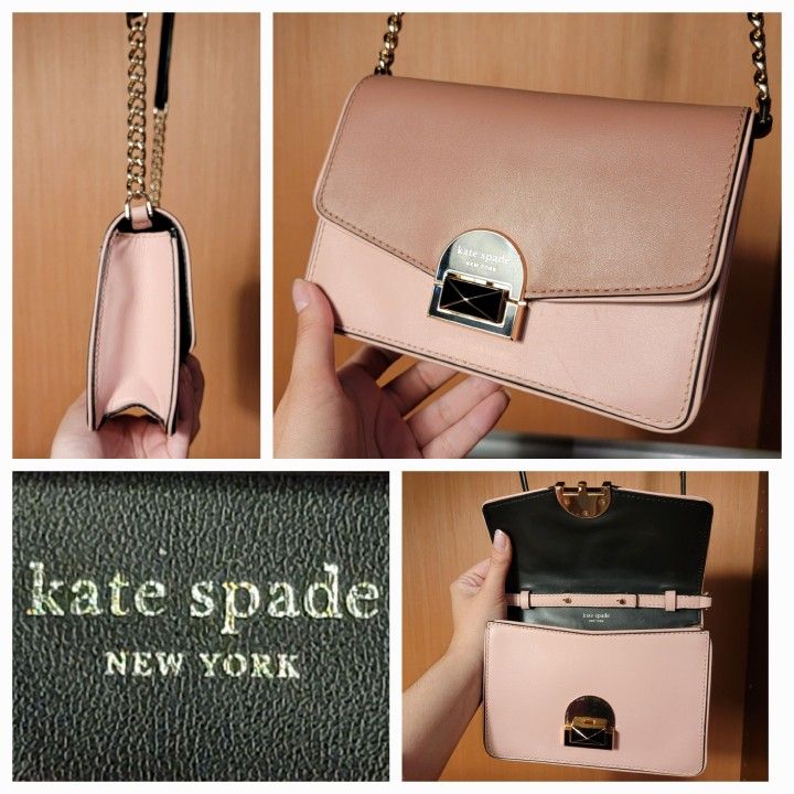 NEVE CONVERTIBLE FLAP CROSSBODY IN ROSY CHEEKS/BLACK/SPARROW