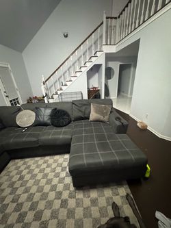 Sectional couch for sale 600 obo. Moving need to sale asap
