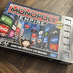 2014 Monopoly Empire board game