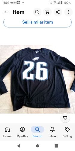 NFL Philadelphia Eagles Nike Jersey #26 Sanders XXL