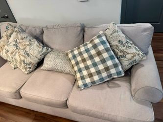 Sofa and loveseat