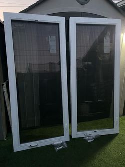 New window casement simoton with Argo size w34.1/2 h78.  $275 each I have 2 pices