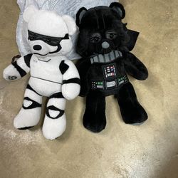 Build A Bear Star Wars Collection Lot Of 2