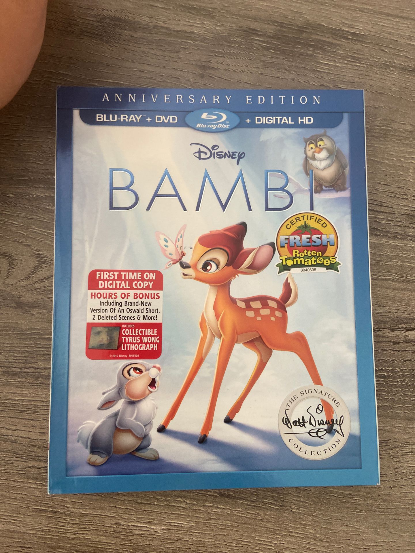 Disney Bambi Blu-ray DVD