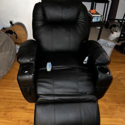 heated reclining massage chair