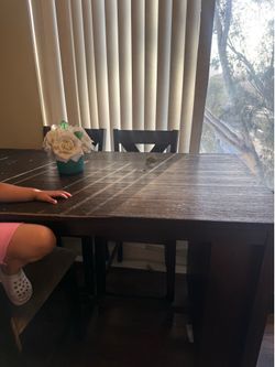 free dining set with 4 chairs