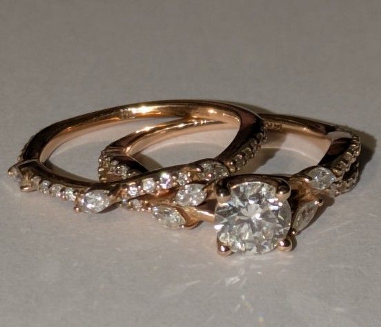 💍 Brilliant Earth Luxe Willow Engagement + Wedding Ring Set – IGI Certified, Ethically Sourced – $6,201 Value