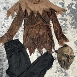 Kids Size Medium Scarecrow Halloween Costume