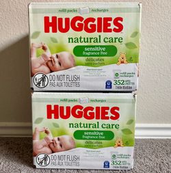 Huggies Baby Wipes 352 count $10 Each