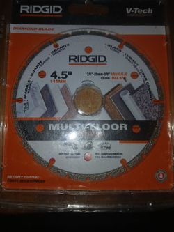 Rigid diamond blade