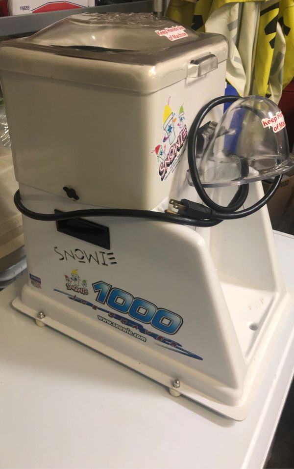 Snowie 1000 Shave Ice Machine for Sale in WinstonSalem, NC OfferUp