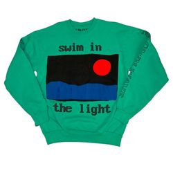 💯 AUTHENTIC Kid Cudi x CPFM -2019 Swim Puff Print Deadstock Rolling Loud Crewneck