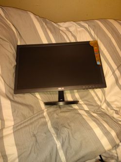 "ASUS monitor. No power cord, so it's untested. Sold as-is.