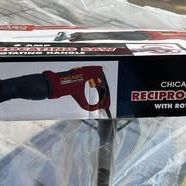 Chicago electric power tools, reciprocating saw with rotating handle