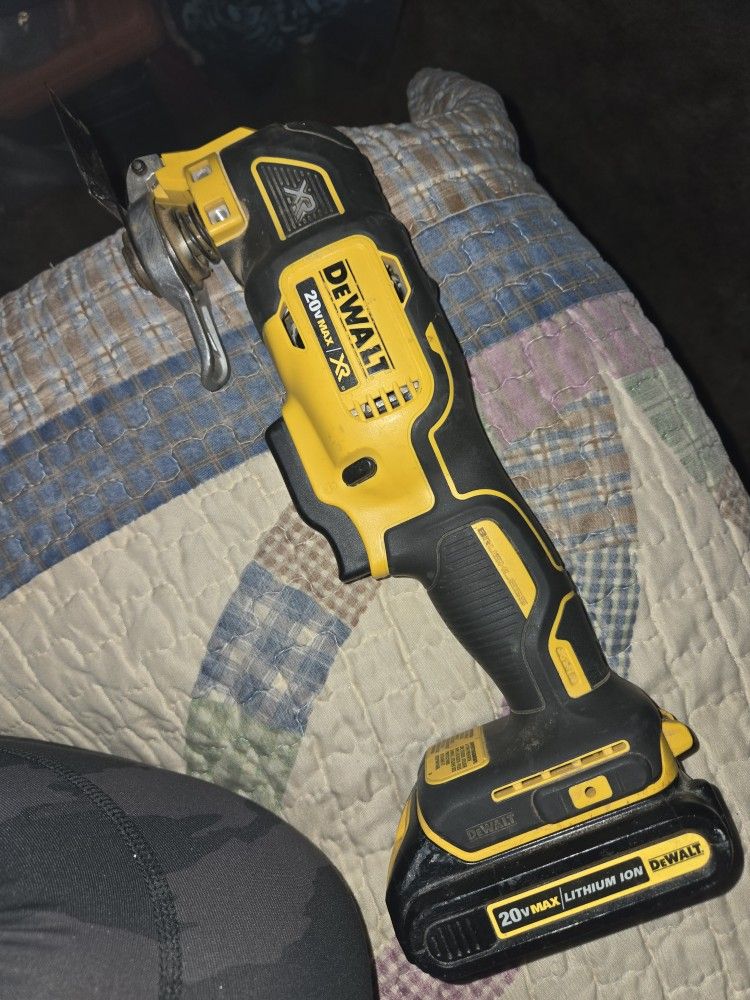 Dewalt Multi Tool With Battery