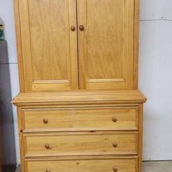 Dresser With Entertainment Center