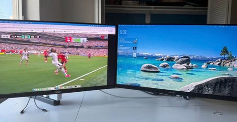 Acer Dual Monitor Setup