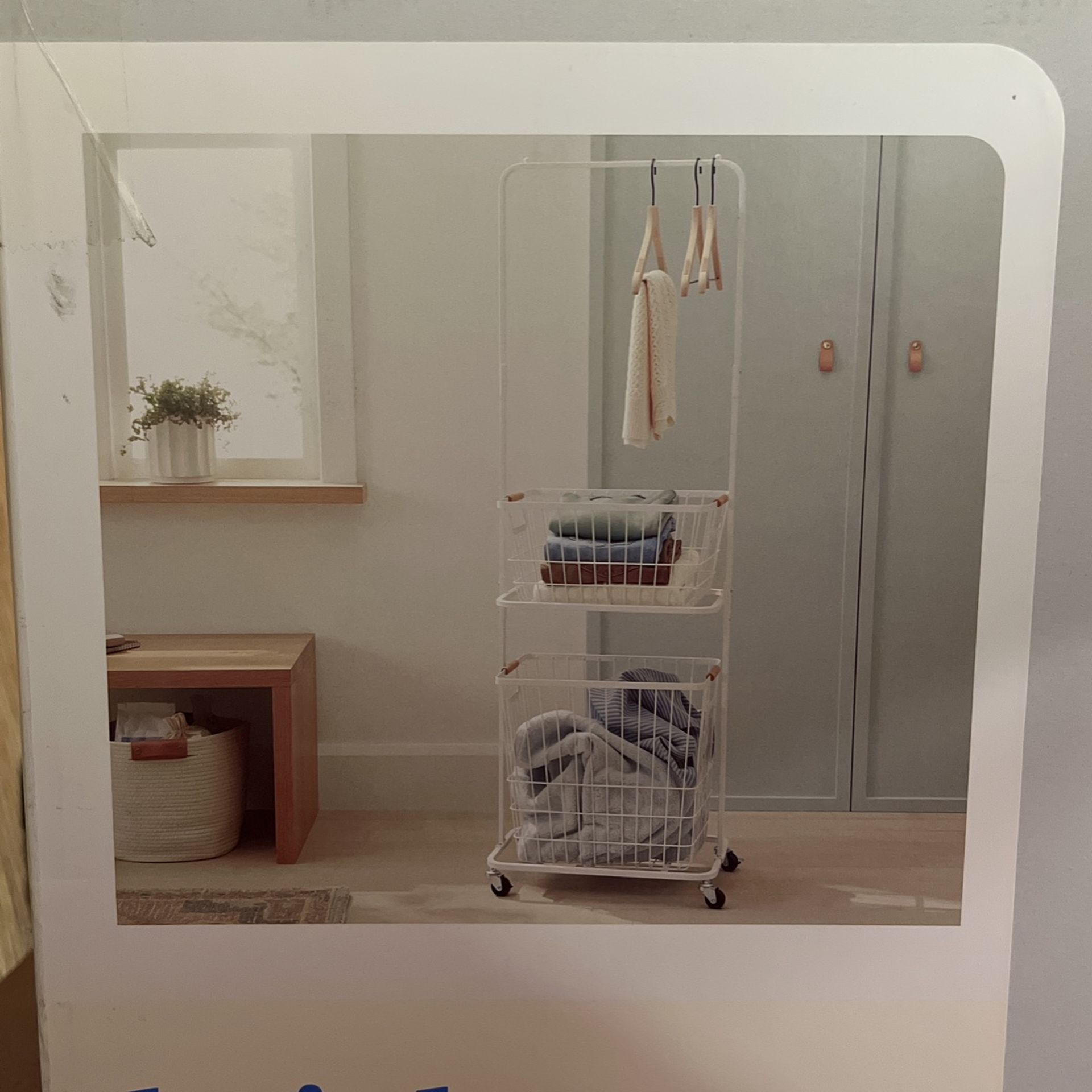 Rolling Laundry Station