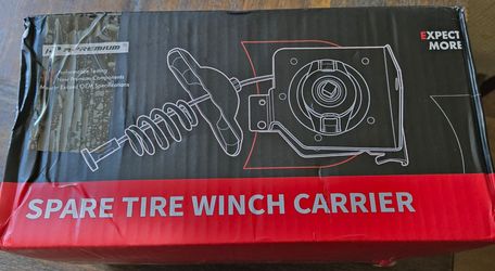 Spare Tire Winch carrier holder