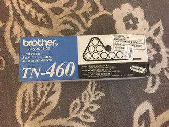 Brother TN460 High-Yield Toner, Black (TN460)