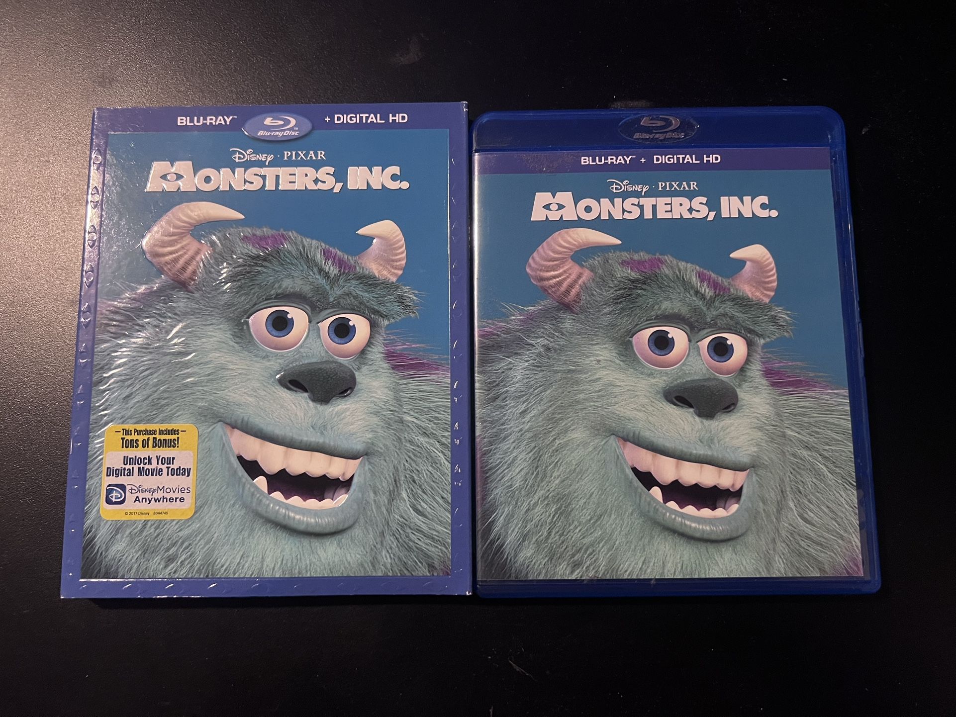Monsters Inc Blu Ray