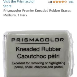 Prismacolor Premier Kneaded Rubber Eraser, Medium, 15 Pack