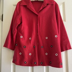 Red Jacket Size 6