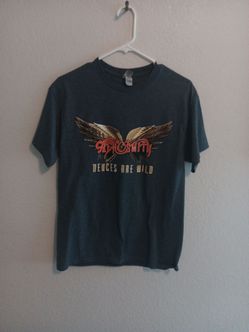 AEROSMITH DEUCES ARE WiLD T- SHIRT