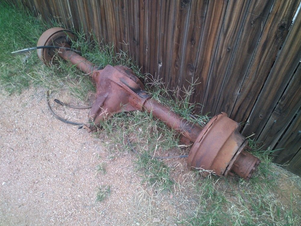 Front And Rear 1 Ton Axles