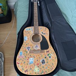 Fender Acoustic Guitar + Case