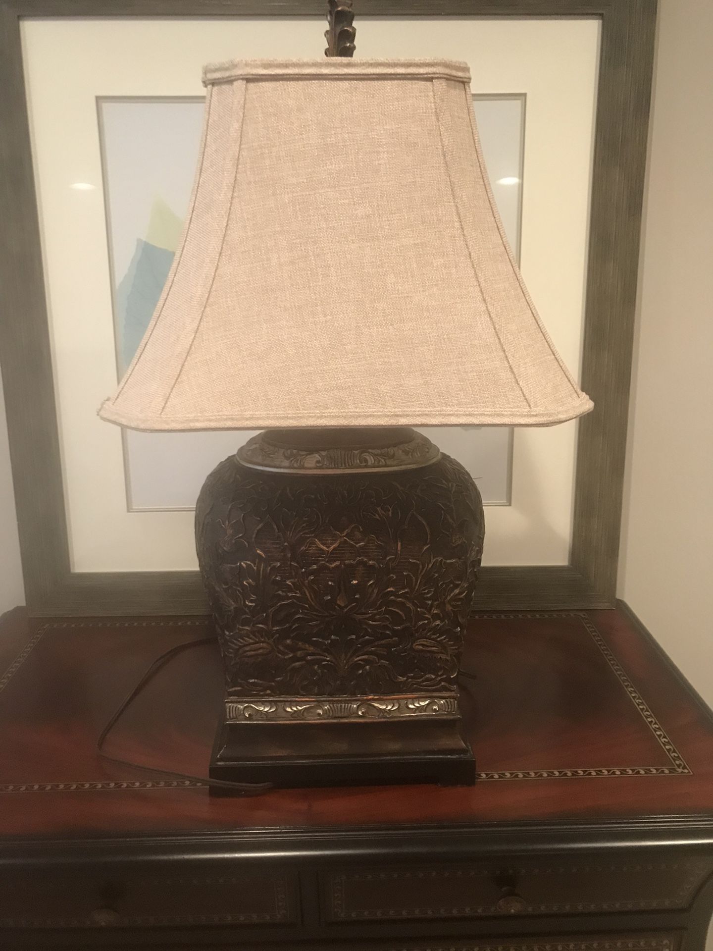 Set of Large Table Lamps from Homearama