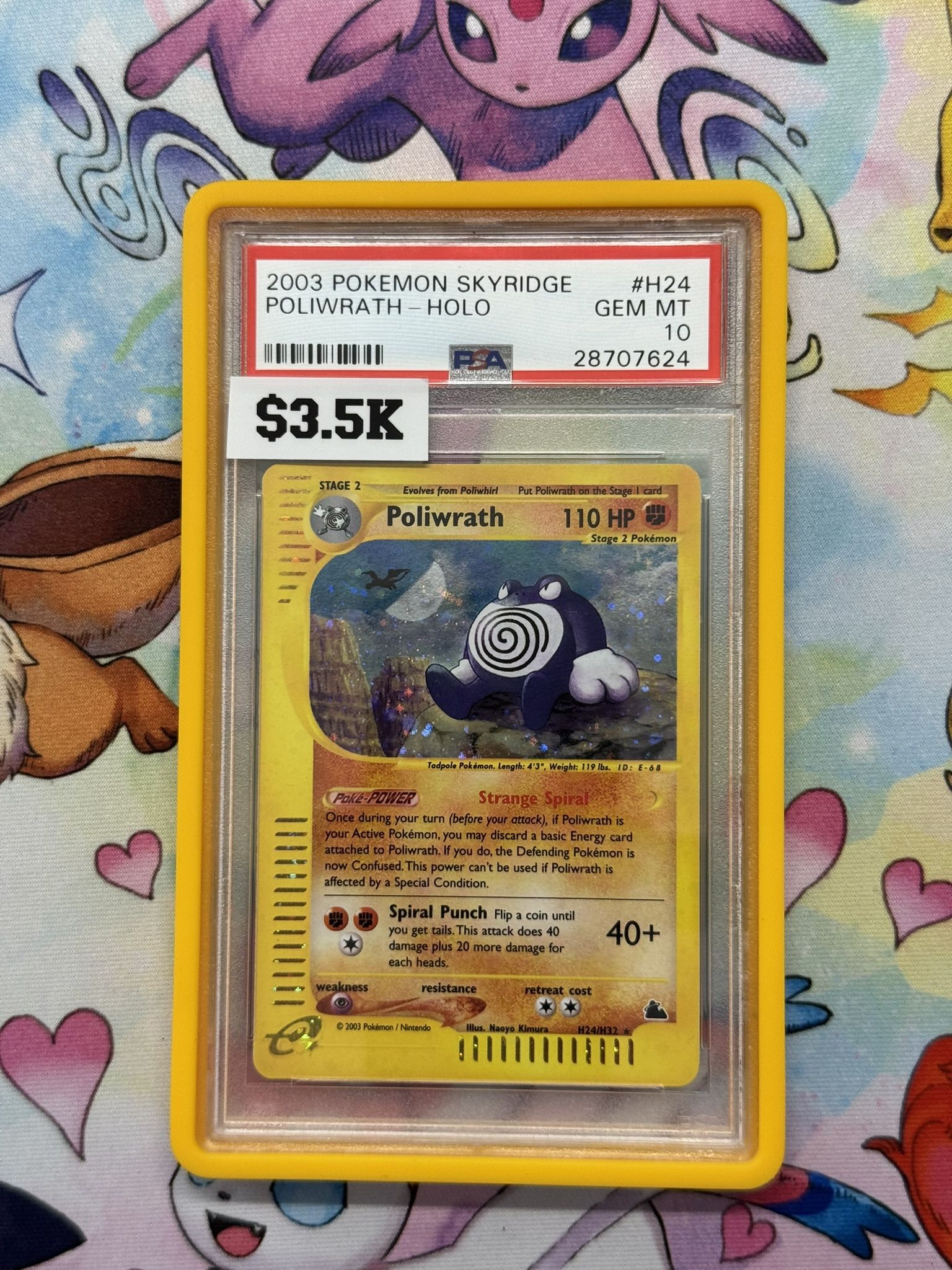 Poliewrath Holo Psa 10