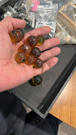 Amber Spheres