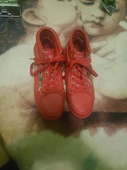 All Red Shoes
