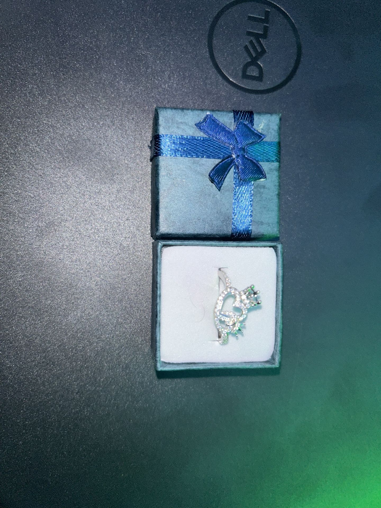 Moissanite & Emerald | Size 6 & 9 | With Tag & Box