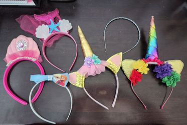 6 Headbands For Girls 5 And Under