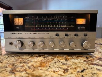 Vintage Realistic Communications Receiver