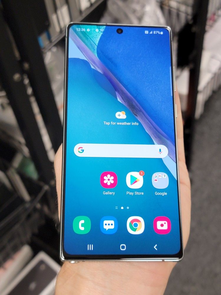 Telefono Samsung Galaxy Note 20 Desbloqueado MetroPCS Cricket Boost