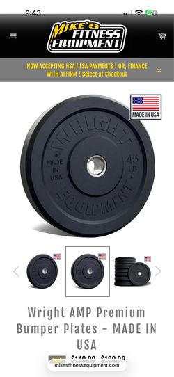 Rubber weights and cast-iron weights