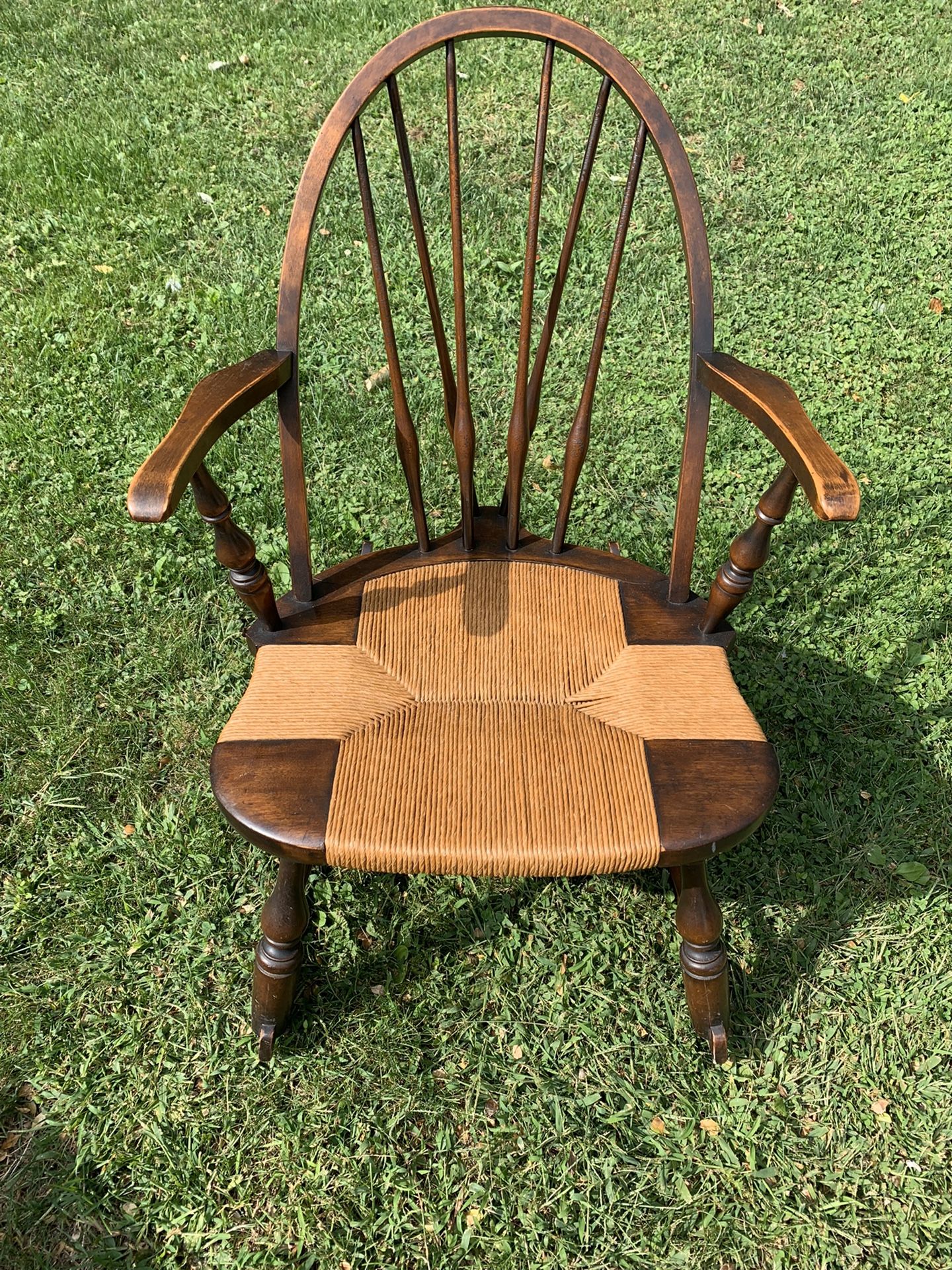 Flint furniture nyc antique wooden rocking chair