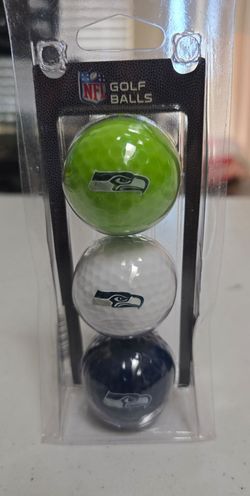 NFL Seattle Seahawks Golf Balls 3-Pack