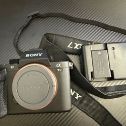 Sony A7rii Camera 