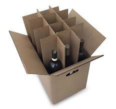 12 bottle shipping boxes for wine or beer