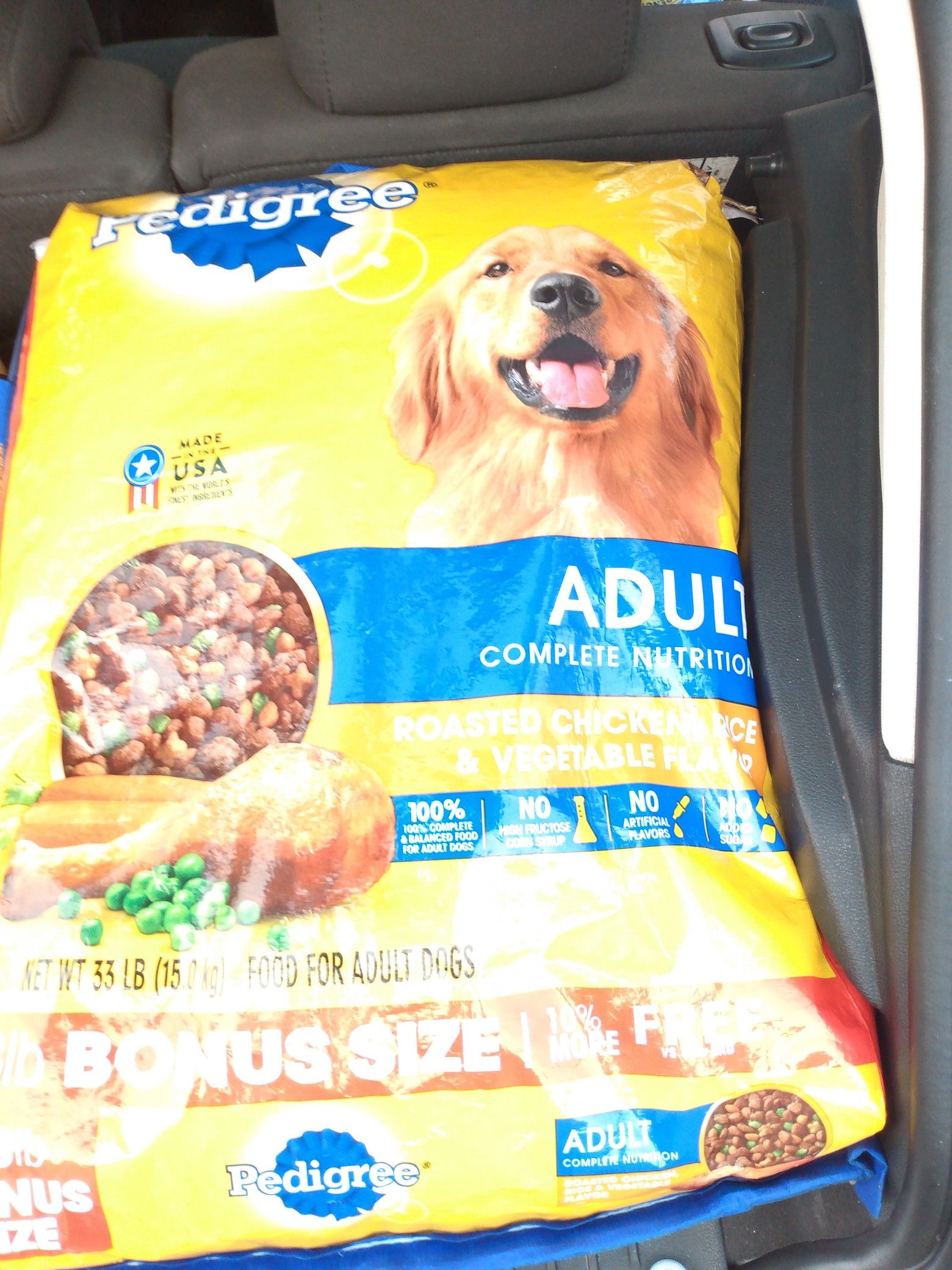 Dog food 33LB bag $10