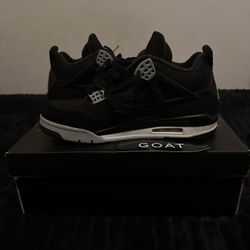 Air Jordan 4 Black Canvas 