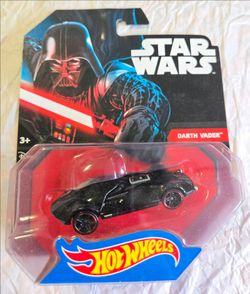 Hot Wheels Star Wars character car - Darth Vader