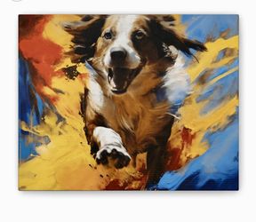 "Joy in Motion" Canvas