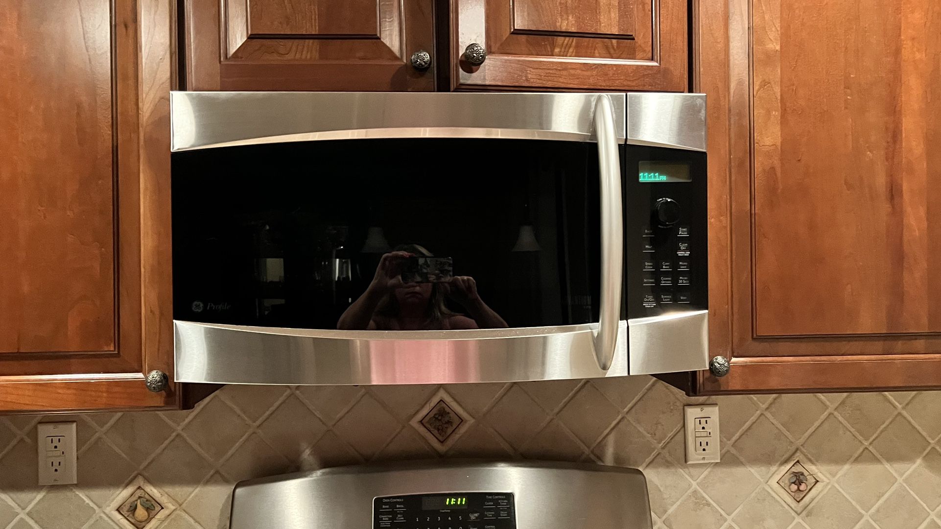 GE Profile Microwave Conventional Oven