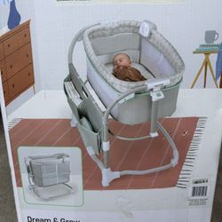 Baby Ingenuity Bedside Bassinet  0-12 Months
