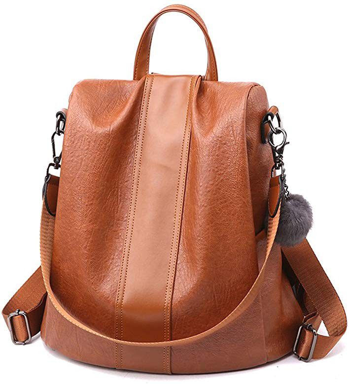 Fashion Women Anti-theft Backpack Waterproof Rucksack Shoulder School Bag